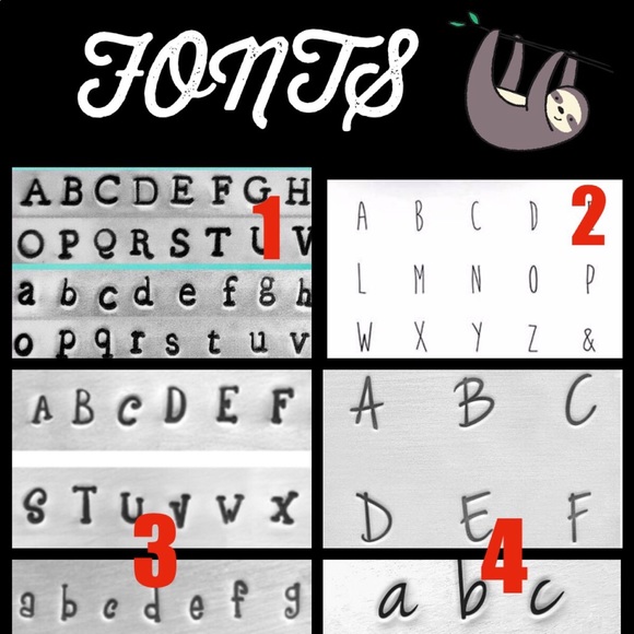 Jewelry - Custom Hand Stamped Cuffs! 💌